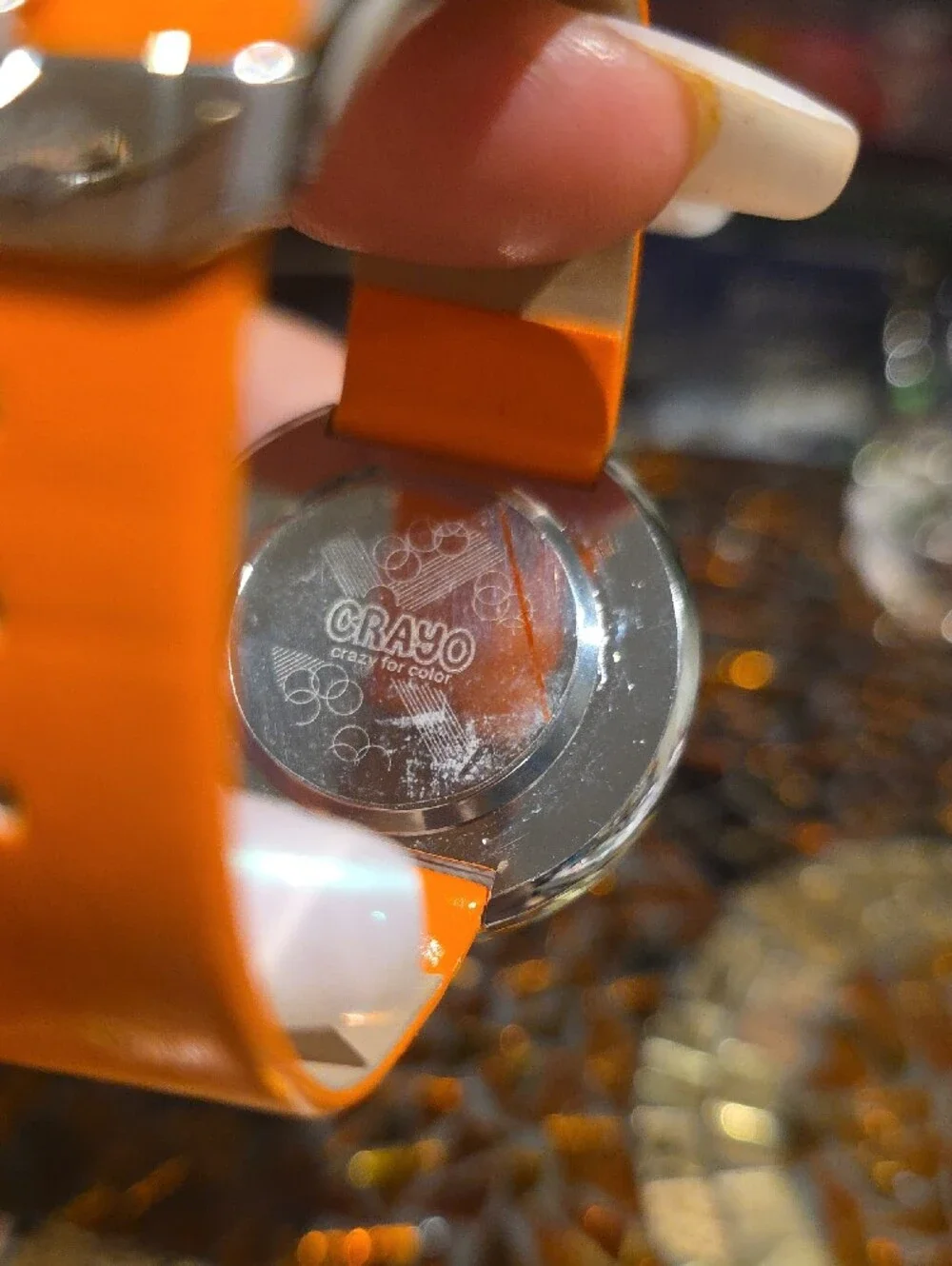 Orange Crayo Watch New Battery
